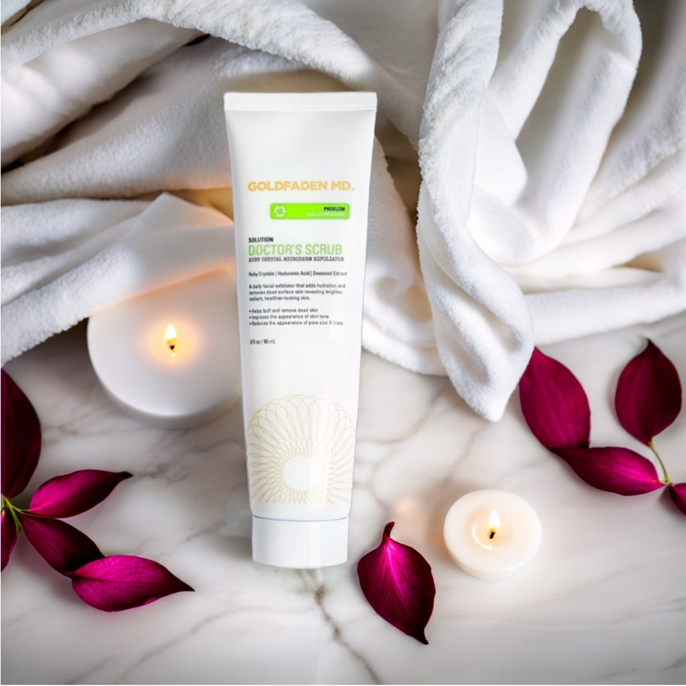 ✨ GOLDFADEN MD Doctor's Scrub Advanced RUBY CRYSTAL POWER EXFOLIATOR - Picture 2 of 7